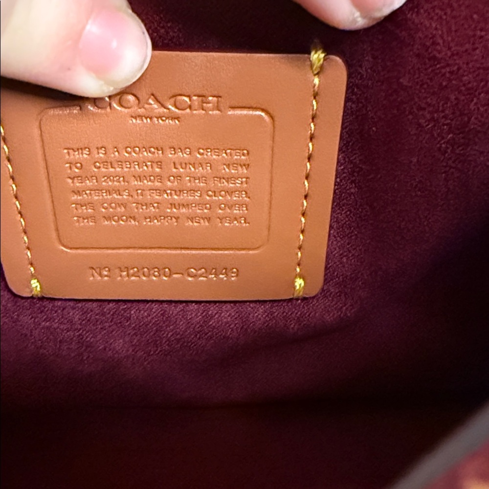 Coach Lunar New Year 2021 small crossbody - Picture 11 of 11